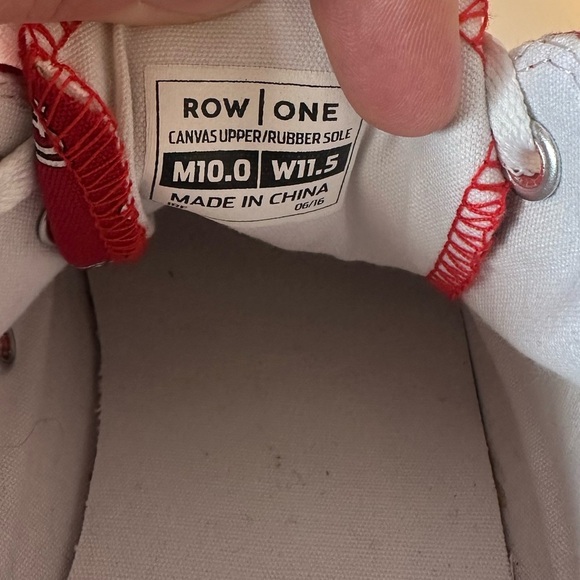 Row One Unisex St. Louis Cardinals Shoes Size M10.0/W11.5 Baseball - Picture 8 of 8